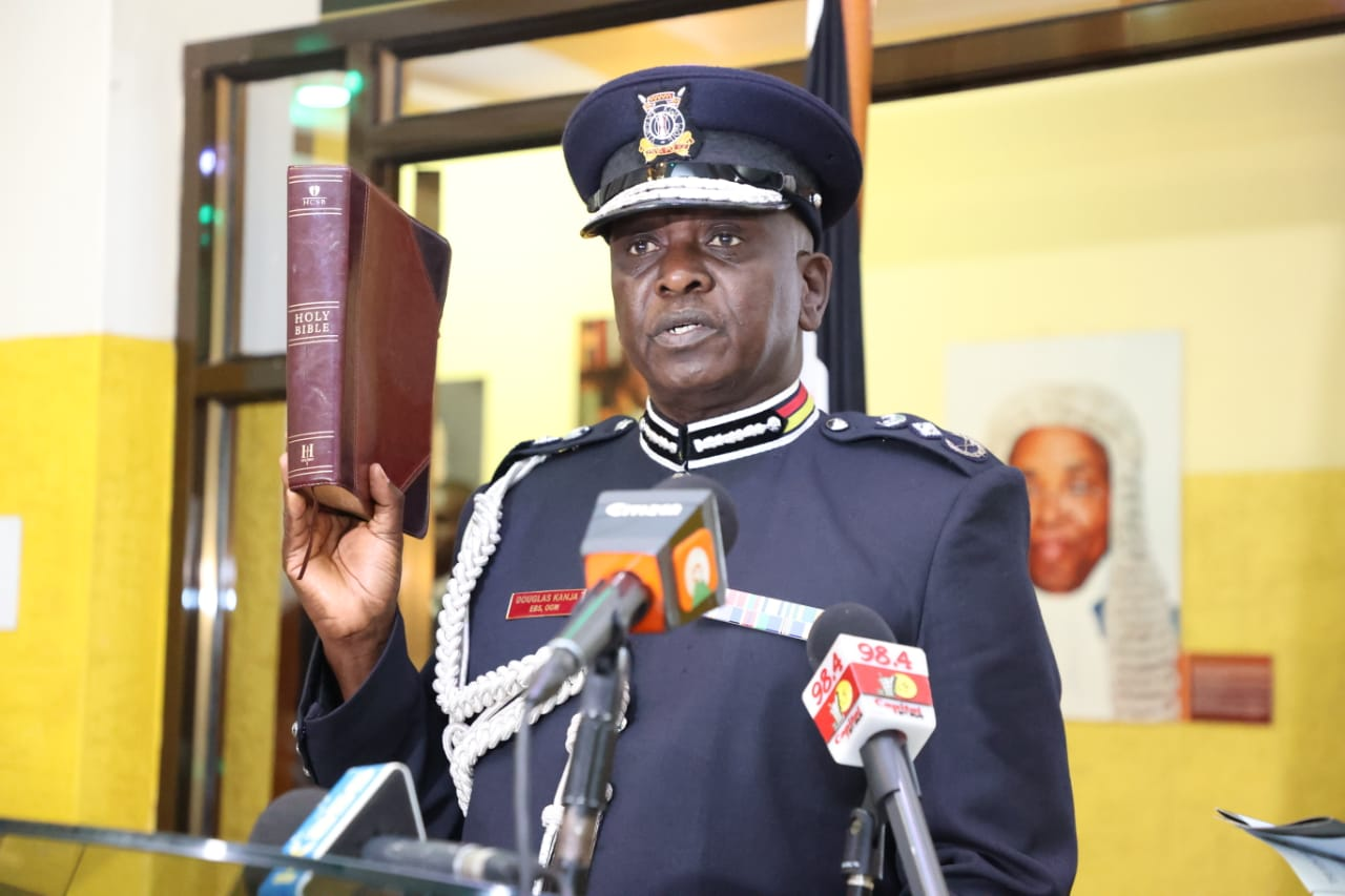 Remarks during the swearing-in of Mr. Douglas Kanja as Inspector General of Police