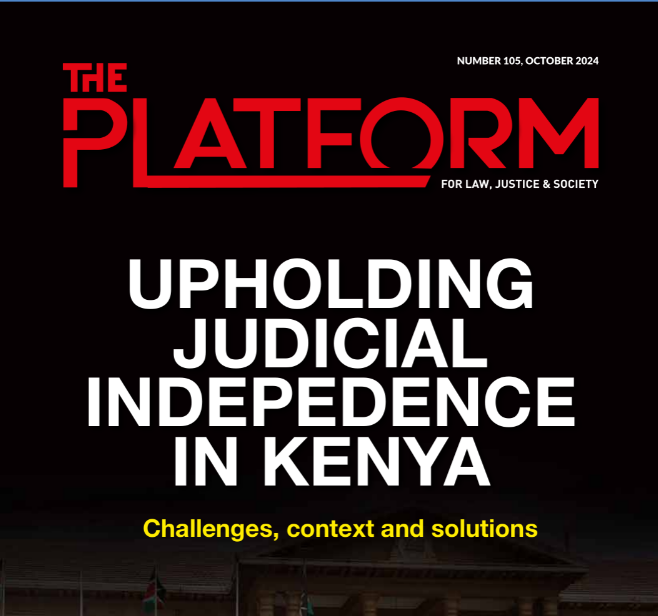 Upholding judicial independence in Kenya 